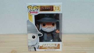 Funko Pop Gandalf With Hat 13 The Hobbit An Unexpected Journey Vaulted Marking