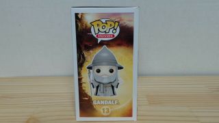 Funko POP Gandalf with Hat 13 The hobbit An Unexpected Journey VAULTED MARKING 2