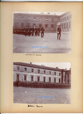 Royal Dublin Fusiliers Marching To Chapel Battalion On Parade Around C.  1909/11