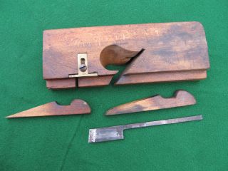 Antique Wood Plane H Chapin UNION FACTORY WARRANTED No.  138 7/8 3