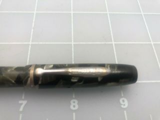 Judd ' s Green Marble Sheaffer Fountain Pen w/Weidlich Medium Nib 2