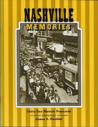 Vintage Postcard Album Nashville Tennessee 32 Picture Postcards Tear Out & Mail