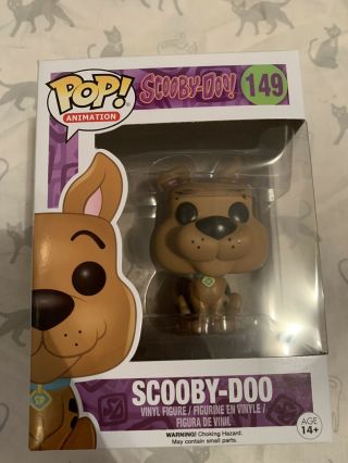 Funko Pop Animation Scooby - Doo 149 Rare Vaulted Vinyl Figure