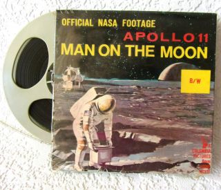 Official Nasa Footage - Apollo 11 - Man On The Moon - 8 Mm Film Columbia Movie