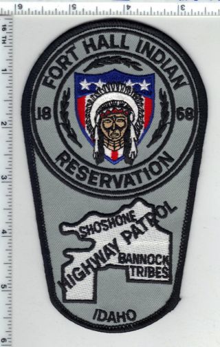 Fort Hall Indian Reservation (idaho) Highway Patrol Shoulder Patch -