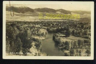Rppc Salmon Id Idaho Air Aerial View Bev Town And Surrounding Land Lemhi County