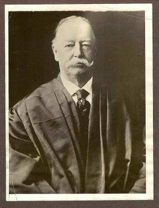 1929 Press Photo Chief Justice Of The Supreme Court William Howard Taft