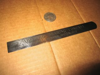 Antique Ahlberg Bearing Co.  Chicago Advertising Ruler Lufkin Rule Co.  No.  2704
