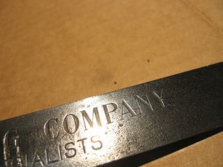 ANTIQUE AHLBERG BEARING CO.  CHICAGO ADVERTISING RULER LUFKIN RULE CO.  NO.  2704 5