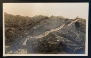 China Postcard Photographic Great Wall Of China Waf Bp231