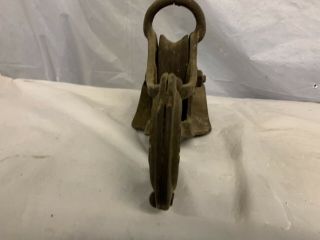 Vintage/ Antique Cast Iron Barn Pulley - No.  X553L - Patent 1918 4