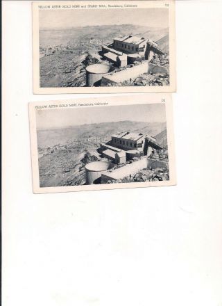Early Randsburg,  Ca Mining District Post Cards 3