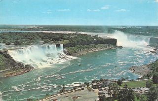 C22 - 1845,  General View Of Niagara Falls From Oneida Tower,  Canada.  Postcard.