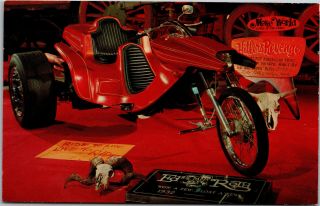 Movie World Cars Of The Stars Hitlers Revenge By Ed Big Daddy Roth Postcard G12