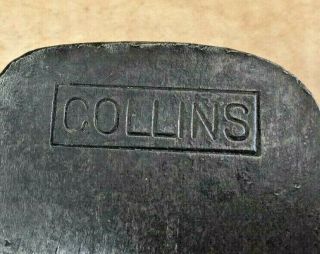 Vintage Collins 1 Lb 3 Oz Boys Axe Single Bit Head Scout Handle Made In Usa
