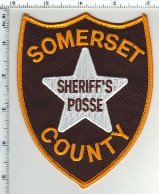Somerset County Sheriff 