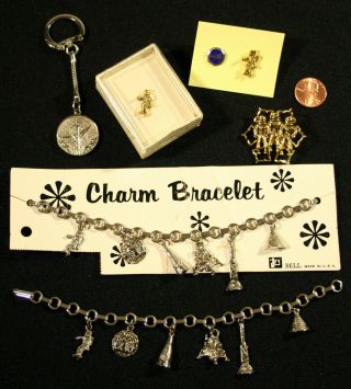 Vintage Nasa Kennedy Space Center Souvenir Bracelets,  Brooch,  Pins,  Key Chain