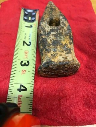 Early Historic Hand Forged Blacksmith Cross Peen Hammer Head Tool