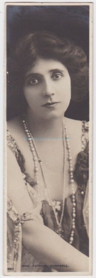 Stage Actress Stella Patrick Campbell.  Rotary Bookmark
