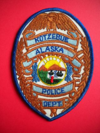 Kotzebue Alaska Police Patch