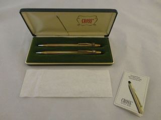 Vintage A.  T.  Cross Pen & Pencil Set (426)