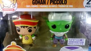 Funking Pop Funimation Dragon Ball Z Gohan & Piccolo Vinyl 2 - Pack Figures