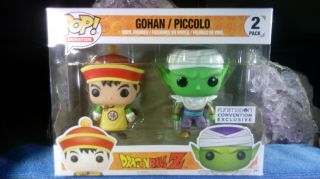 Funking Pop Funimation Dragon Ball Z GOHAN & PICCOLO Vinyl 2 - Pack Figures 2