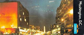 M228 Washington,  D.  C.  Oversize Postcard,  Howard Johnson 
