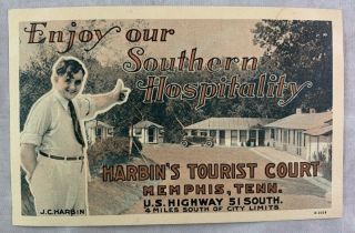 1939 Advertising Postcard Harbin 
