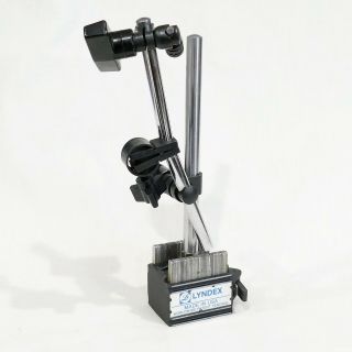 Lyndex Usa Machinist Indicator Holder Magnetic Contour Fit Base And Stand