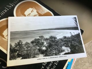 Old Real Photo Postcard Broulee Beach Moruya Nsw