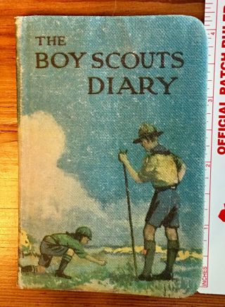 Very Rare 1926 England/united Kingdom Boy Scout Diary