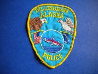 Dillingham Alaska Police Patch