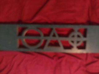 VINTAGE PHI DELTA THETA FRATERNITY PADDLE 1962 Williams College 7