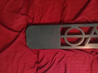 VINTAGE PHI DELTA THETA FRATERNITY PADDLE 1962 Williams College 8