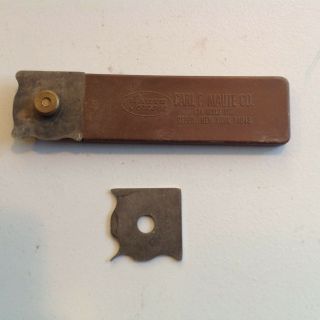 Vintage Maute Scraper From Carl F.  Maute Co.  With Extra Blade