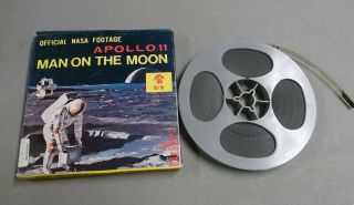 Vintage 8mm Movie Film Nasa Apollo 11 Man On The Moon - Official Footage