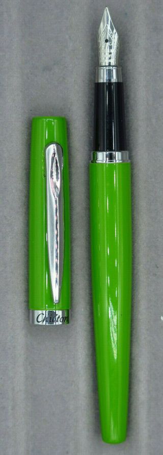 Chilton Stylewriter Green Fountain Pen Old Stock