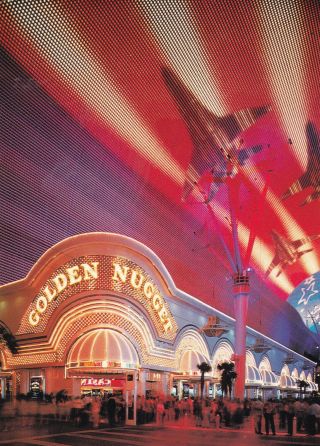 Golden Nugget Casino Las Vegas Nevada Postcard 1999