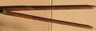 Clearance: Rustic 26 - Inch Dividers Wooden Measuring Tool Vintage