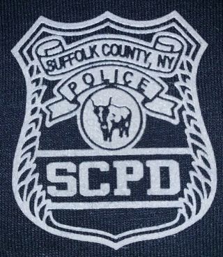 Scpd Suffolk County Police Department Long Island Ny T - Shirt Sz 3xl Nypd