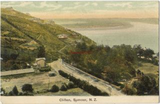 Zealand Clifton Sumner 1908 Vintage Postcard 25.  5