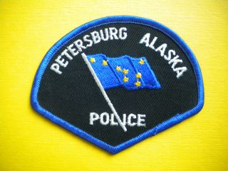 Petersburg Alaska Police Patch
