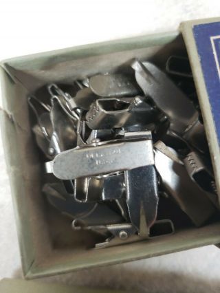 Vintage Dennison’s Card Holders - No.  46 - 2 Boxes Metal Clip Card Holders 2