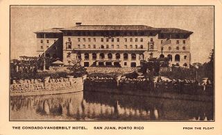Puerto Rico - Rare 1920’s The Condado Vanderbilt Hotel In San Juan,  P.  R.