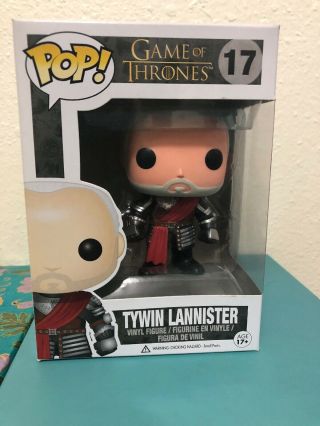 Tywin Lannister Funko Pop Game Of Thrones 17 Silver Armor
