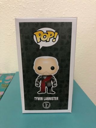 Tywin Lannister Funko Pop Game Of Thrones 17 Silver Armor 4