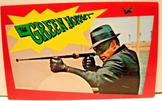 The Green Hornet Tv Show Vintage Postcard Van Williams 1966 Dexter Press