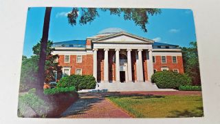 Morehead Planetarium University Of North Carolina Chapel Hill Chrome Postcard