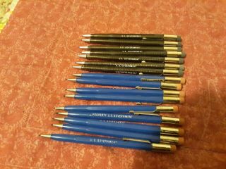 16 Vintage Skilcraft U.  S.  Government Mechanical Pencils